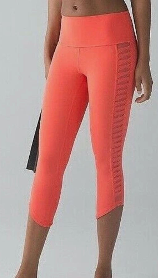 Lululemon Sunshine Salutation Crop Full-On Luxtreme 22" Inseam Sz 6