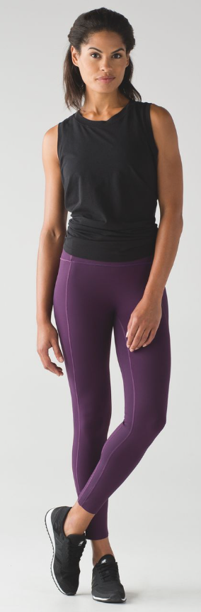 Lululemon Like Nothing 7/8 Tight 25" Inseam Darkest Magenta Sz 6 Brand New