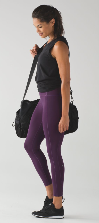 Lululemon Like Nothing 7/8 Tight 25" Inseam Darkest Magenta Sz 6 Brand New