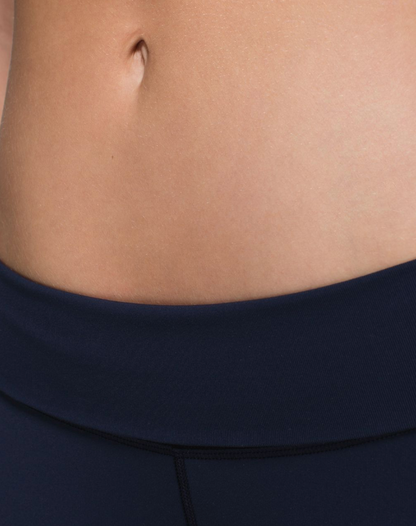 Lululemon Wunder Under Pant Laser Cut Hem (optional Roll Down) 23" Inseam Inkwell, Sz 6