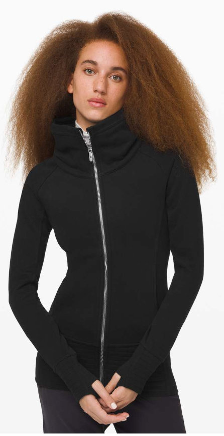 Lululemon Radiant Jacket II Black Sz 12