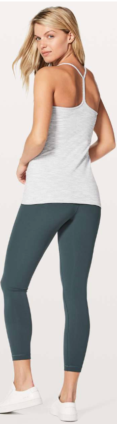 Lululemon Power Pose Tank Light Support For A/B Cup Wee Are From Space Nimbus Battleship Sz 6