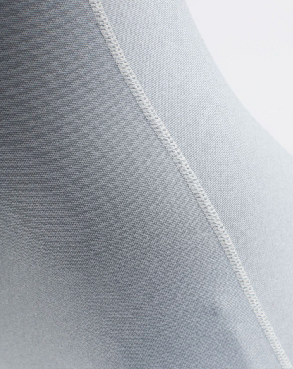 Lululemon Cool Racerback Ghost Blurred Grey Mini Stripe Sz 6