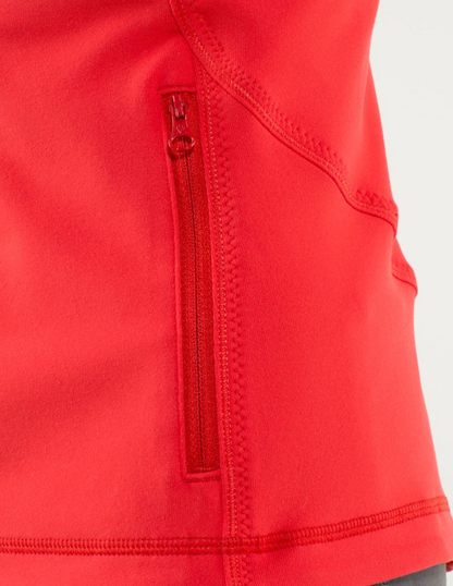 Lululemon Forme Jacket Love Red Sz 10