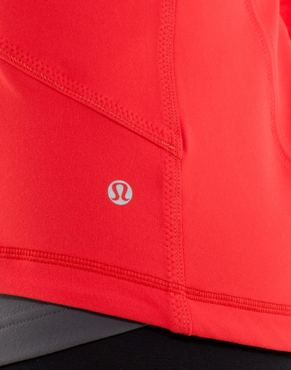 Lululemon Forme Jacket Love Red Sz 10