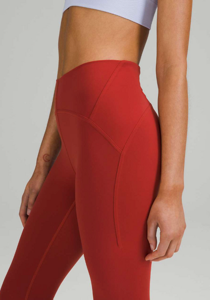 Lululemon InStill High-Rise Tight 25" Inseam Cayenne Sz 6