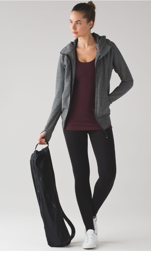 Lululemon Cool Racerback Bordeaux Drama Sz 2