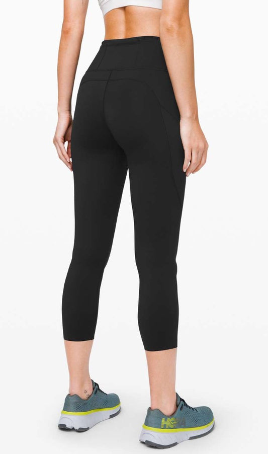 Lululemon Fast and Free High-Rise Crop II 23" Non-Reflective