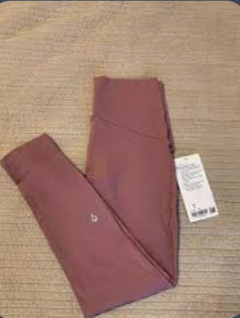 Z Ivivva by lululemon Strong Spirit Tight Young Girl Brand New Fig Sz 14 RARE FIND