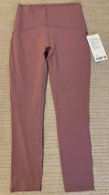 Z Ivivva by lululemon Strong Spirit Tight Young Girl Brand New Fig Sz 14 RARE FIND