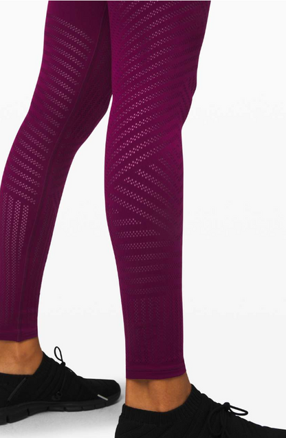 Lululemon Reveal Tight Mindful Motion Marvel 28" Inseam Sz 2