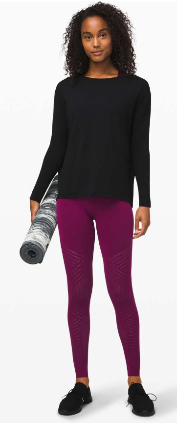 Lululemon Reveal Tight Mindful Motion Marvel 28" Inseam Sz 2