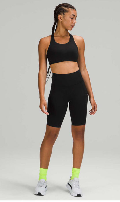 Lululemon Energy Bra High Support, B–DDD Cups Black Sz 36DDD