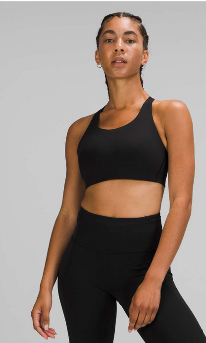 Lululemon Energy Bra High Support, B–DDD Cups Black Sz 36DDD