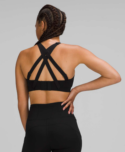 Lululemon Energy Bra High Support, B–DDD Cups Black Sz 36DDD