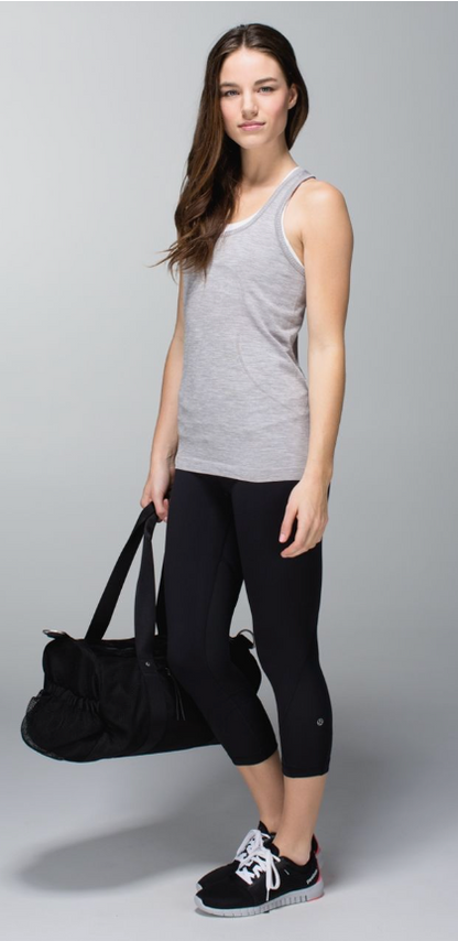 Lululemon Inspire Crop II Luxtreme 21.5" Inseam Black Sz 2