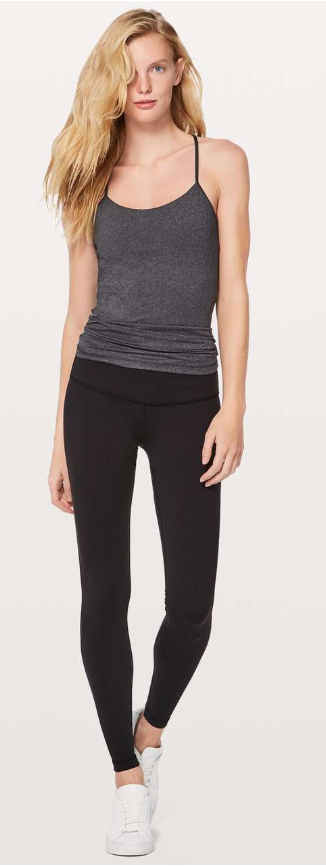 Lululemon Wunder Under Tight Full-On Luon 28" Inseam Black Sz 6