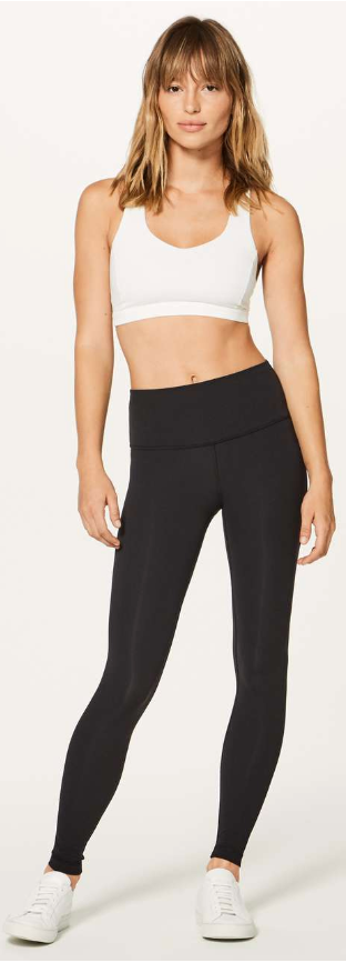 Lululemon Wunder Under Hi-Rise Tight Full-On Luxtreme 28" Inseam Black Sz 4
