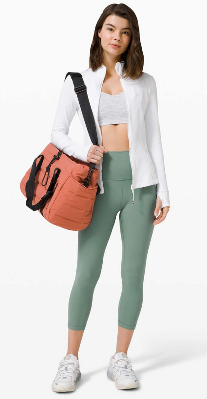 Lululemon Align Crop 21" Inseam Tidewater Teal Sz 4