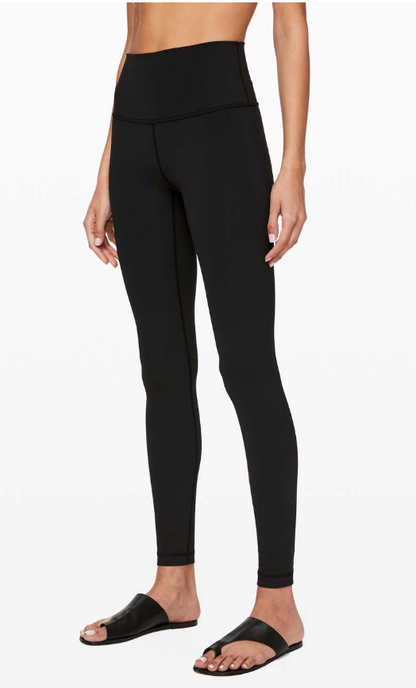 Lululemon Wunder Under High-Rise Tight 28" Inseam Full-On Luxtreme Black Sz 4