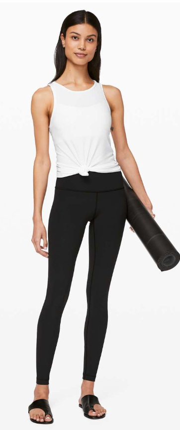 Lululemon Wunder Under High-Rise Tight 28" Inseam Full-On Luxtreme Black Sz 4