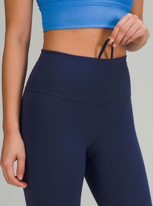 Lululemon Wunder Train High Rise Tight 25" Inseam Night Sea Sz 4 Brand New With Tags