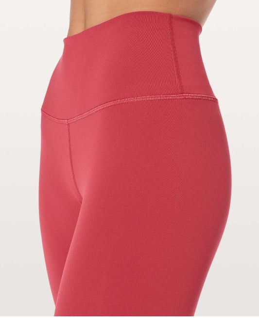 Lululemon Wunder Under Crop High Rise 21” Inseam Vintage Rose Sz 4 Brand New Without Tag