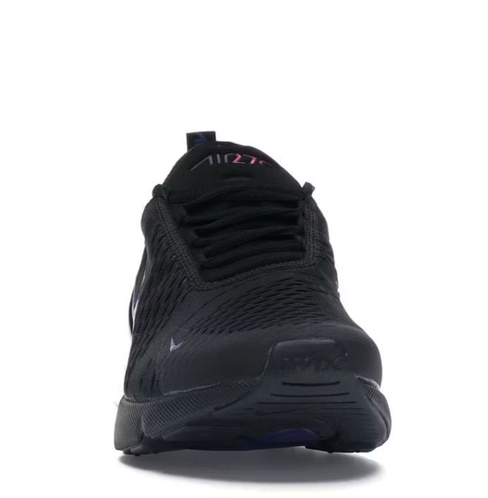 Nike Air Max 270 Women's Throwback Future Black/Laser Fuchsia-Regency Purple Women's Sz 7.5 Youth Sz 6