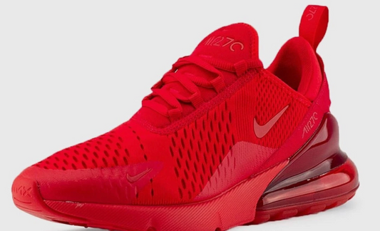 Nike Air Max 270 University Red Women's Size 7 Youth Size 5.5 Great Condition Brand New