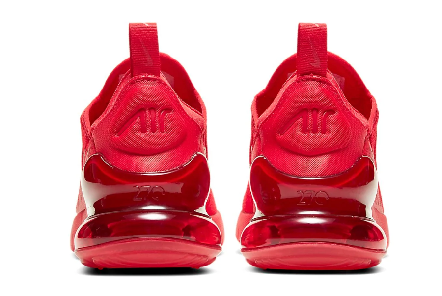 Nike Air Max 270 University Red Women's Size 7 Youth Size 5.5 Great Condition Brand New