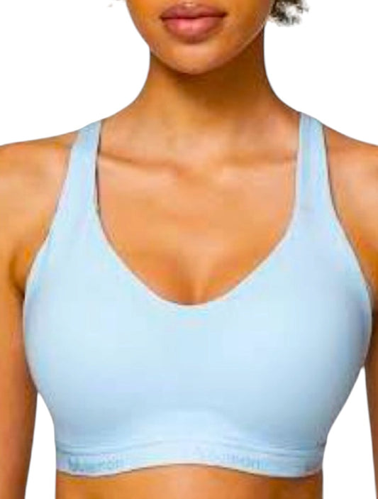 Lululemon Collectors Classic Sports Bra Women's Blue Linen 32 B
