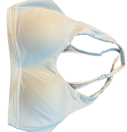 Lululemon Collectors Classic Sports Bra Women's Blue Linen 32 B