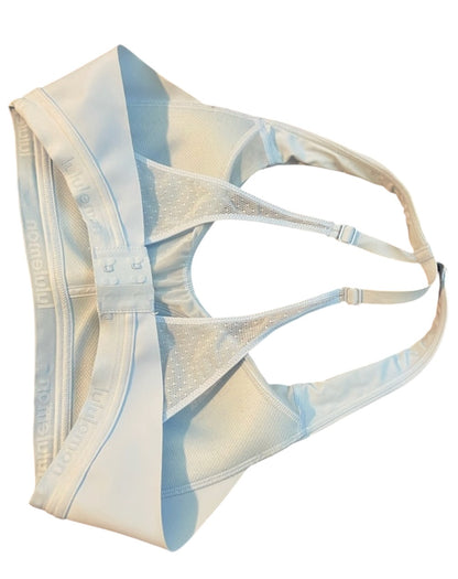 Lululemon Collectors Classic Sports Bra Women's Blue Linen 32 B