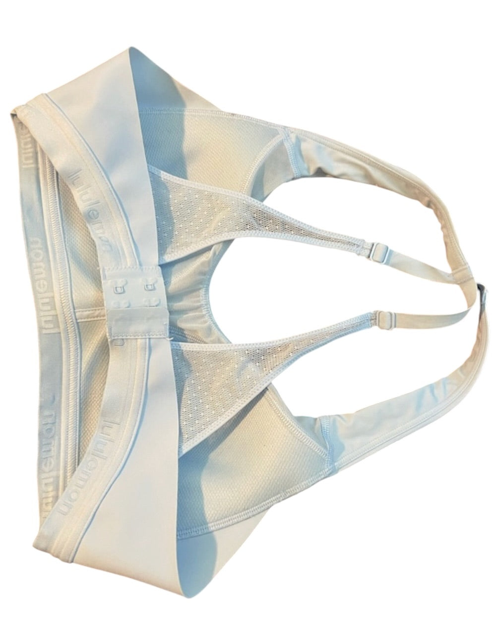 Lululemon Collectors Classic Sports Bra Women's Blue Linen 32 B