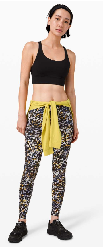 Lululemon Speed Up Tight 28" Inseam Full-On Luxtreme Metropolis Glow Multi Sz 4