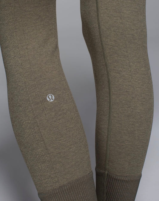 Lululemon Ebb To Street Pant 24.5” Inseam Heathered Fatigue Green Sz 6 Brand New
