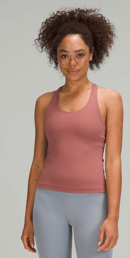 Lululemon Cool Racerback Tank Top Spiced Chai Sz 4 Brand New