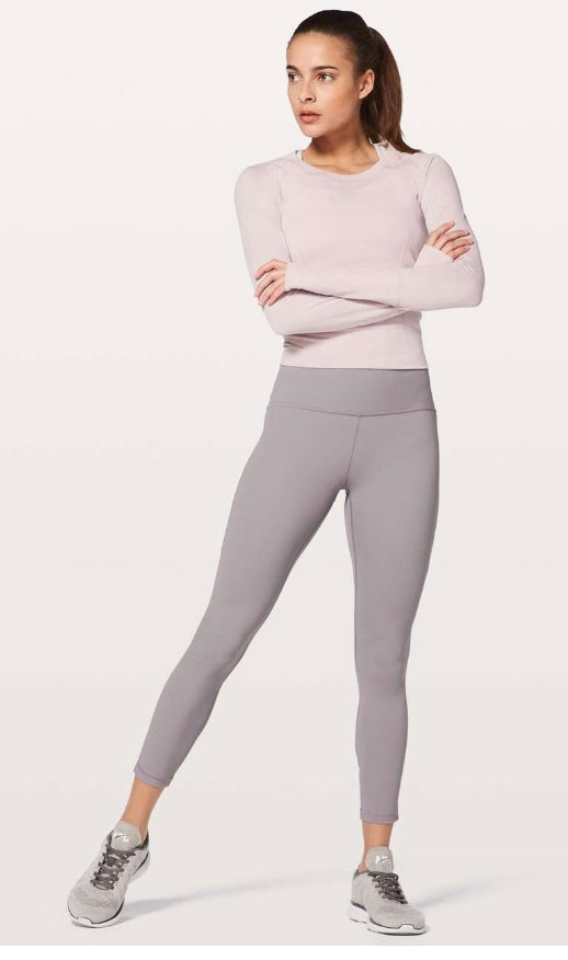 Lululemon Train Times 7/8 Pant 25" Inseam Dusty Dawn SZ 6 Brand New