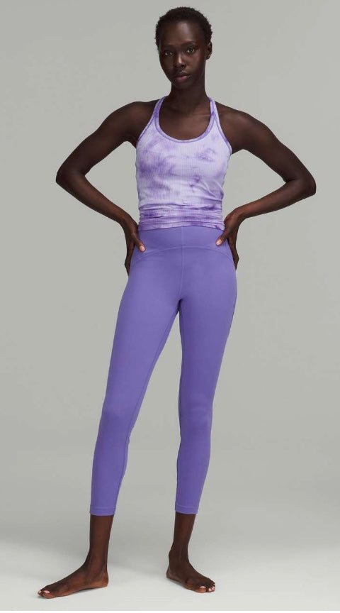 Lululemon In Still High-Rise Tight 25” Inseam Charged Indigo Sz 6 Brand New