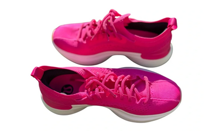 Lululemon Women's Chargefeel 3 Workout Shoe Geranium Pink/Light Vapor/Black Sz 7.0 Brand New