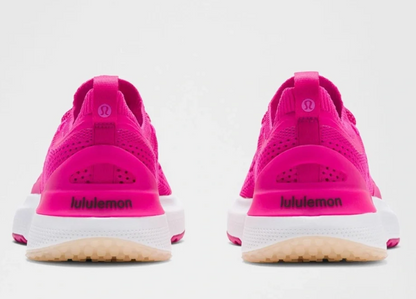 Lululemon Women's Chargefeel 3 Workout Shoe Geranium Pink/Light Vapor/Black Sz 7.0 Brand New