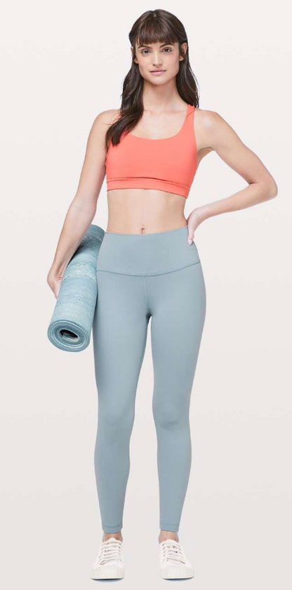 Lululemon Align™ High-Rise Pant with Pockets 25" Inseam Blue Cast Sz 4