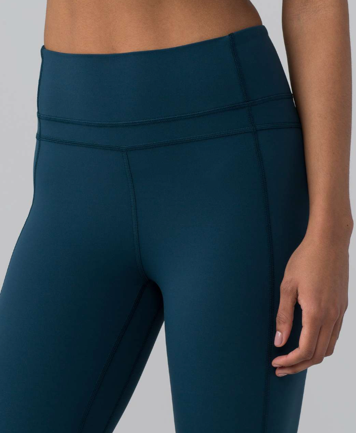 Lululemon Pushing Limits Crop 21" Inseam Jaded Sz 4