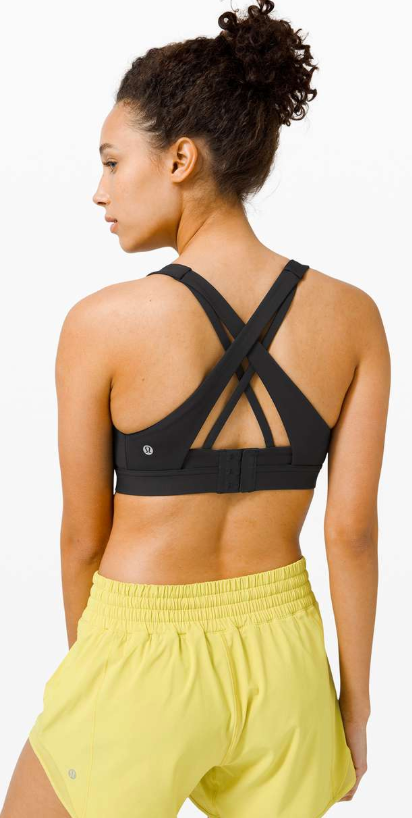 Lululemon Stash It All Bra Black Sz 12