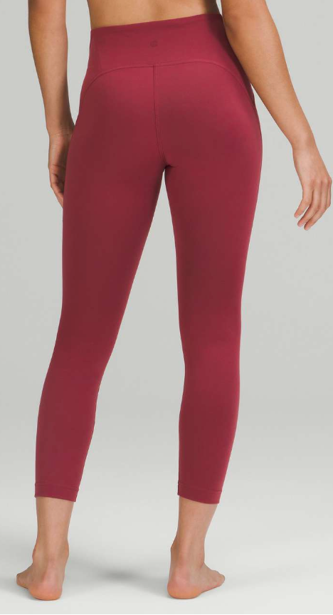 Lululemon InStill High-Rise Tight 25" Inseam Mulled Wine Sz 6 Brand New