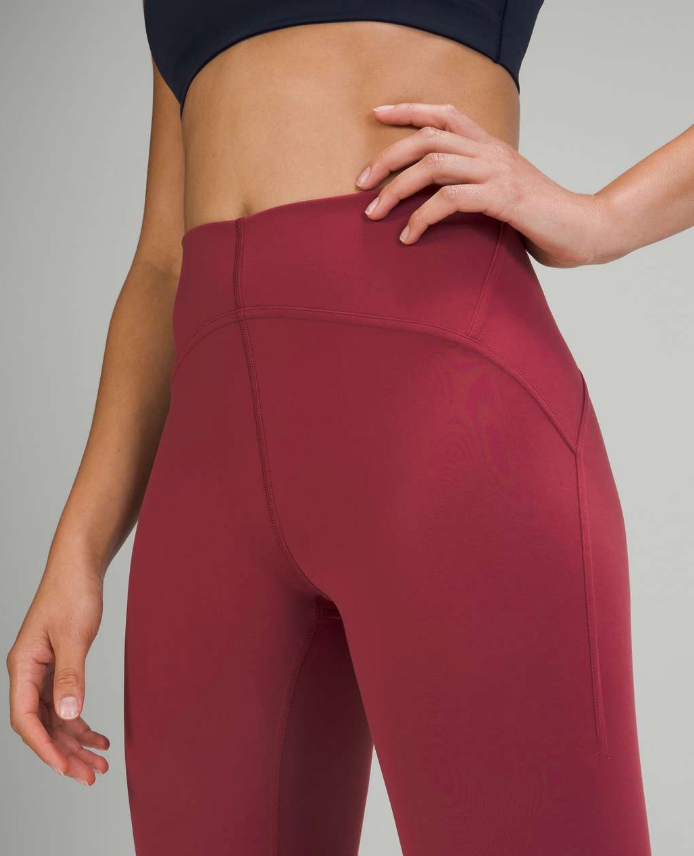 Lululemon InStill High-Rise Tight 25" Inseam Mulled Wine Sz 6 Brand New