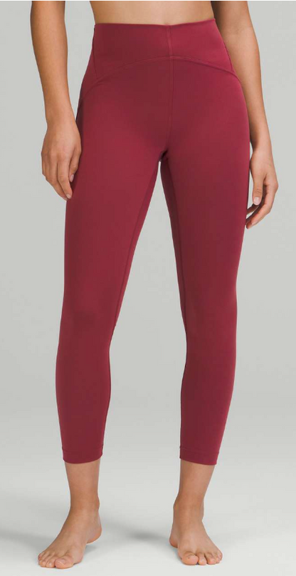Lululemon InStill High-Rise Tight 25" Inseam Mulled Wine Sz 6 Brand New