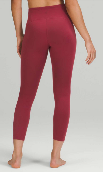 Lululemon InStill High-Rise Tight 25" Inseam Mulled Wine Sz 6 Brand New