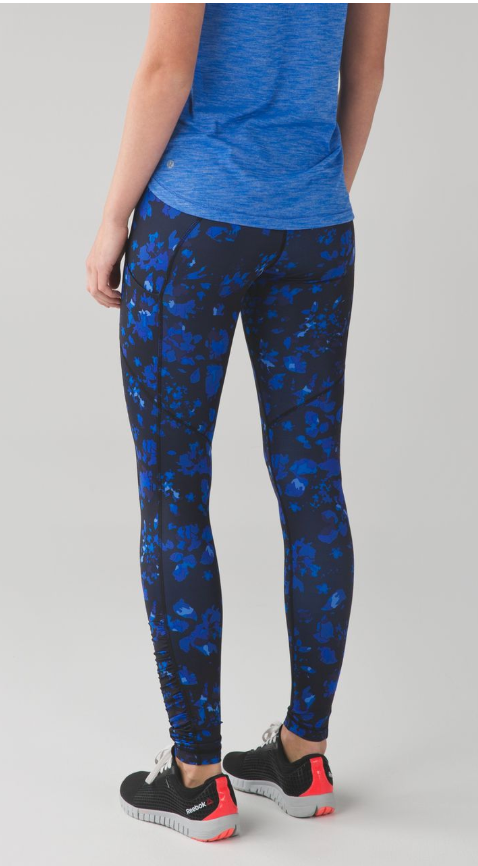 Lululemon Speed Tight IV Dandy Digie Porcelaine Black 28.5" Inseam Sz 6 Brand New