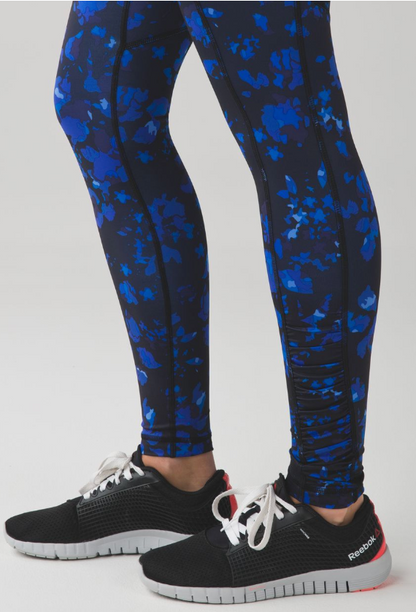Lululemon Speed Tight IV Dandy Digie Porcelaine Black 28.5" Inseam Sz 6 Brand New
